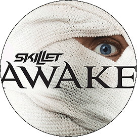 SKILLET: Awake (nagy jelvény, 3,7 cm)