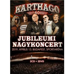 KARTHAGO: Együtt 40 éve 2019.04.13. (2CD+2DVD, box)
