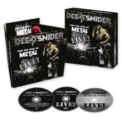 DEE SNIDER: For The Love Of Metal - Live! (Blu-ray+DVD+CD)