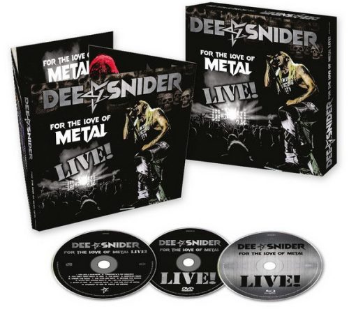 DEE SNIDER: For The Love Of Metal - Live! (Blu-ray+DVD+CD)
