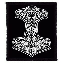 THOR HAMMER - 2. (7,5 cm x 9,5 cm) (felvarró)