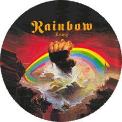 RAINBOW: Rising (nagy jelvény, 3,7 cm)