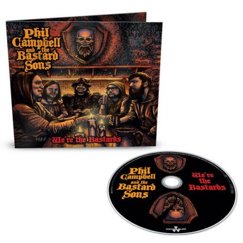 PHIL CAMPBELL AND THE BASTARD SONS: We're The Bastards (CD, digipack)