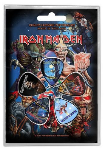 PENGETŐ: IRON MAIDEN - Later Albums (5 db pengető, 1 mm vastag)