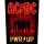 AC/DC: PWR Up (hátfelvarró / backpatch)