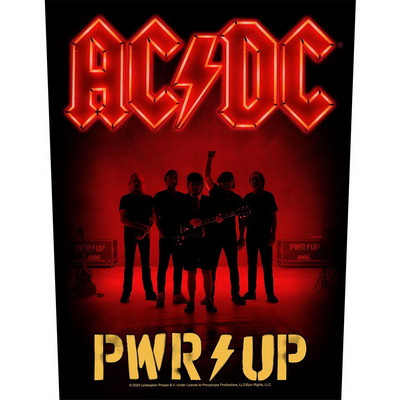 AC/DC: PWR Up (hátfelvarró / backpatch)