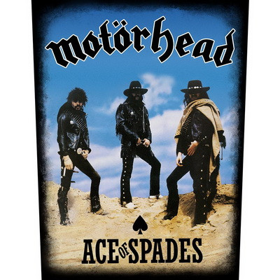 MOTORHEAD: Ace Of Spades Cover (hátfelvarró / backpatch)