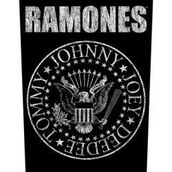 RAMONES: Logo (hátfelvarró / backpatch)