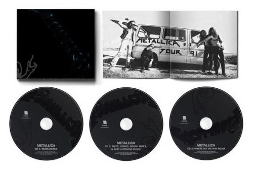 METALLICA: Metallica (3CD, ltd.)