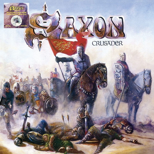 SAXON: Crusader (LP, splattered)