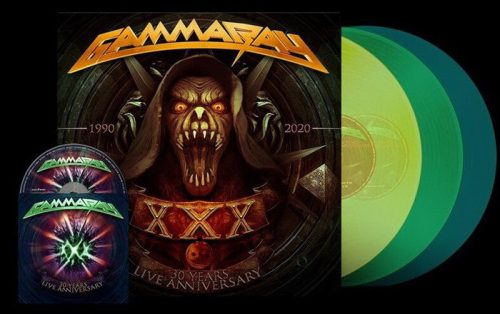 GAMMA RAY: XXX Years Live (3LP colored + Blu-ray)