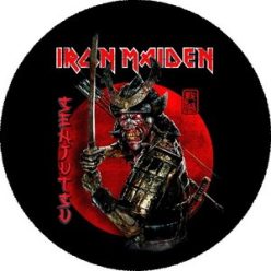 IRON MAIDEN: Senjutsu (nagy jelvény, 3,7 cm)