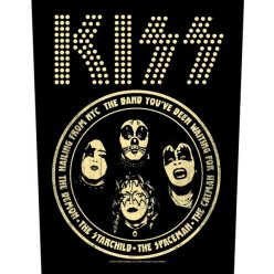 KISS: Hailing From NYC (hátfelvarró / backpatch)