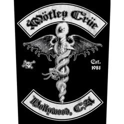 MÖTLEY CRÜE: Hollywood (hátfelvarró / backpatch)