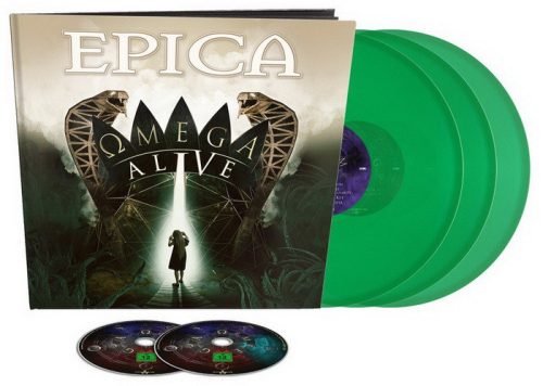 EPICA: Omega Alive (3LP, green, +Blu-ray+DVD)