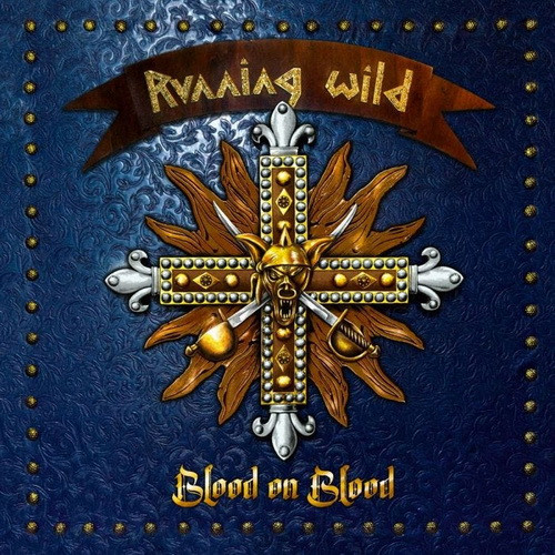 RUNNING WILD: Blood On Blood (CD, poster)