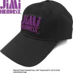 JIMI HENDRIX: Purple Stencil Logo (baseball sapka)