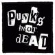 PUNKS NOT DEAD - b/w (95x95)
