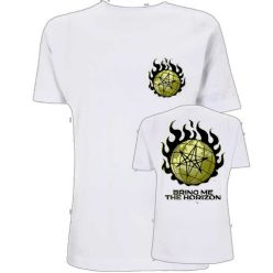 BRING ME THE HORIZON: Globe (white) (póló)