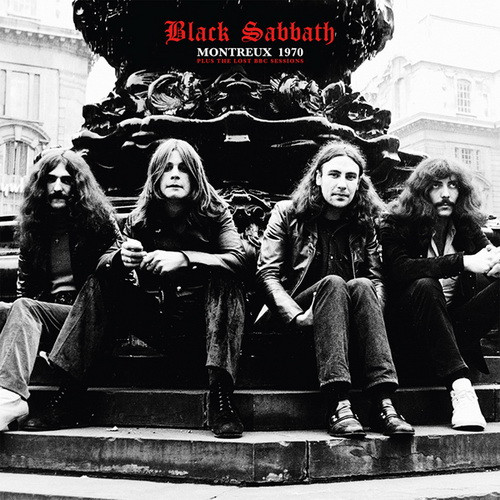 BLACK SABBATH: Montreux 1970 (2LP, clear/red splatter)