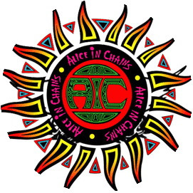 ALICE IN CHAINS: Logo (nagy jelvény, 3,7 cm)