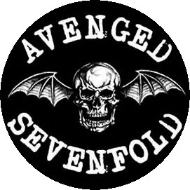 AVENGED SEVENFOLD: Logo (nagy jelvény, 3,7 cm)