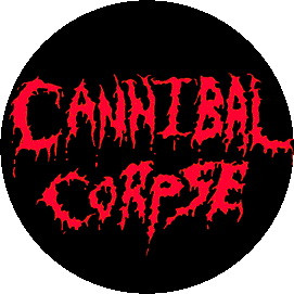 CANNIBAL CORPSE: Logo (nagy jelvény, 3,7 cm)