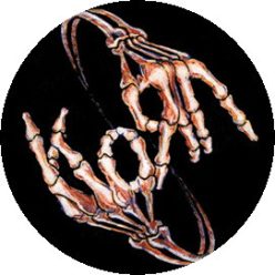KORN: Signs (big badge, 3.7 cm) 