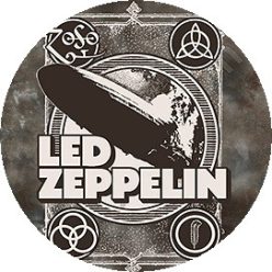 LED ZEPPELIN: Poster (nagy jelvény, 3,7 cm)