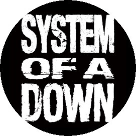 SYSTEM OF A DOWN: System OAD (nagy jelvény, 3,7 cm)