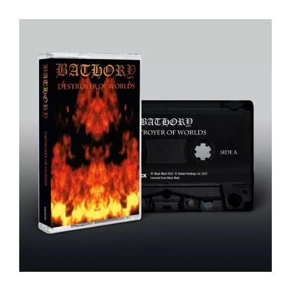 BATHORY: Destroyer Of Worlds (MC, műsoros kazetta) BATHORY: Destroyer Of Worlds (MC, műsoros kazetta)