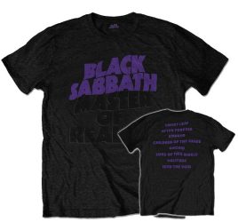 BLACK SABBATH: Master Of Reality Album (póló)