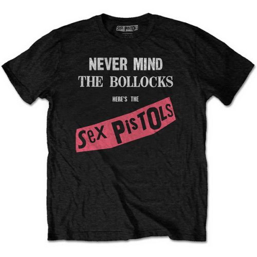 SEX PISTOLS: Never Mind (black) (póló)