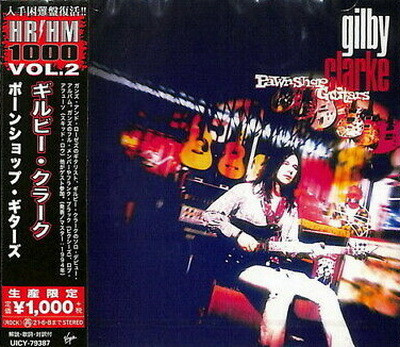 GILBY CLARKE: Pawnshop Guitars (CD, japán)