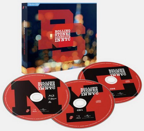 ROLLING STONES: Licked Live In NYC (Blu-ray+2CD)