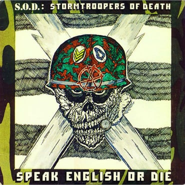 S.O.D.: Speak English Or Die (2LP, olive green red splatter)