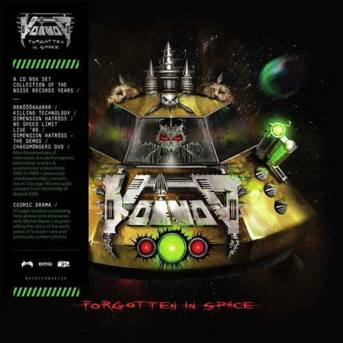 VOIVOD: Forgotten In Space (5CD+DVD)