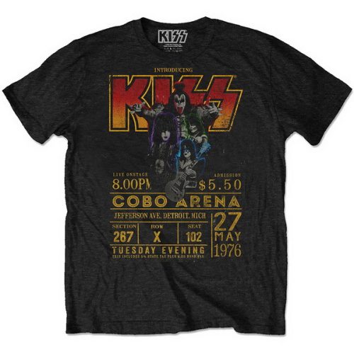 KISS: Cobo Arena '76 (póló)