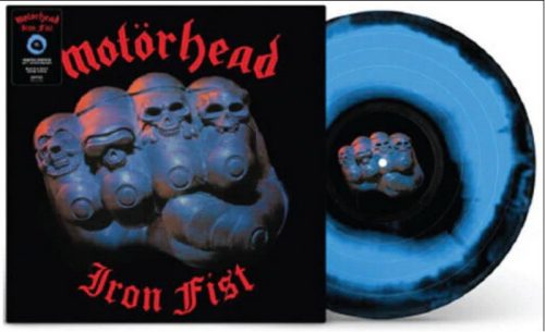 MOTORHEAD: Iron Fist 40th Anniversary (LP, black & blue swirl)
