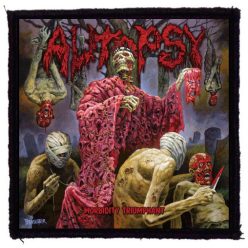 AUTOPSY: Morbidity Triumphant (9,5 cm x 9,5 cm) (felvarró)