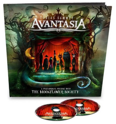 AVANTASIA: A Paranormal Evening With The Moonflower Society (2CD, art, Earbook)