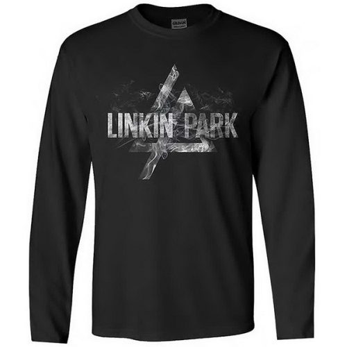 LINKIN PARK: Smoke Logo Longsleeve (hosszúujjú póló)