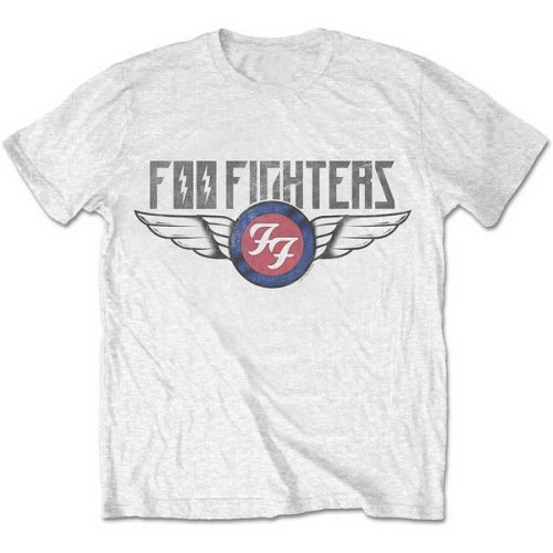FOO FIGHTERS: Flash Wings (fehér) (póló)