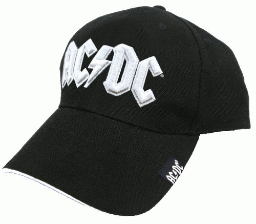 AC/DC: White Logo (baseball sapka)