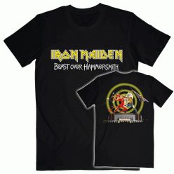 IRON MAIDEN: Beast Over Hammersmith (back print) (póló)