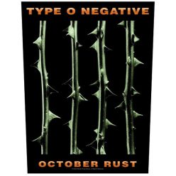 TYPE O NEGATIVE: October Rust (printed backpatch)
