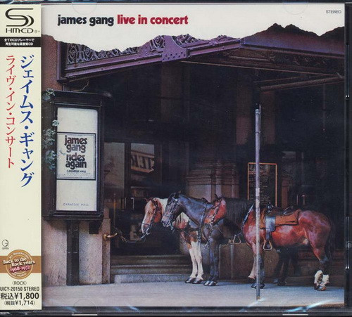 JAMES GANG: Live On Concert (CD, SHMCD)