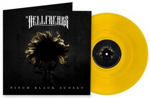 HELLFREAKS, THE: Pitch Black Sunset (LP, yellow)