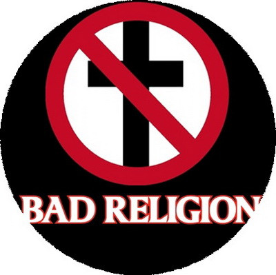 BAD RELIGION: Logo (nagy jelvény, 3,7 cm) 