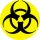 BIOHAZARD (big badge, 3.7 cm) 